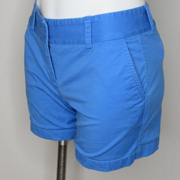 Vineyard Vines Blue Chino Everyday 4" Shorts Women's 2 - Picture 2 of 9